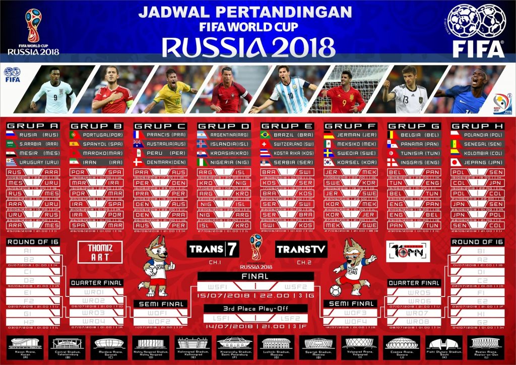 siaran sepakbola piala dunia 2018